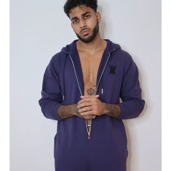 Savage X Fenty Navy Jumpsuit - Picture 3 of 7